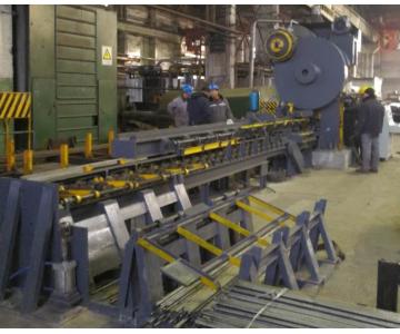 Automatic shearing line